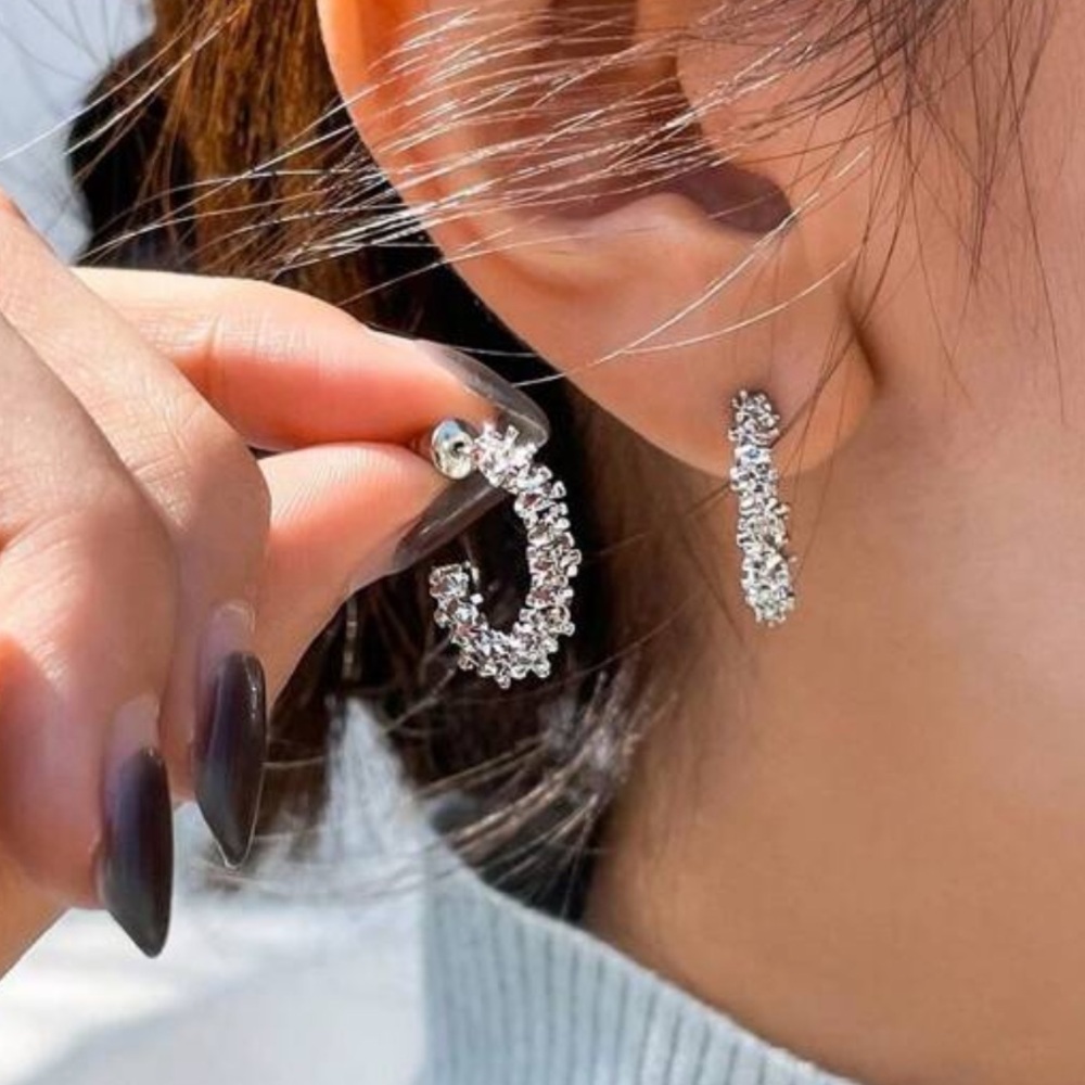 Hoop earrings